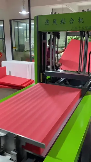China Factory Price PE XPE XLPE Polyethylene EPE Foam Sheet to Sheet Laminating Machine PE Foam Planks Bonding Machine Foam Plates Laminator Thickening Machine
