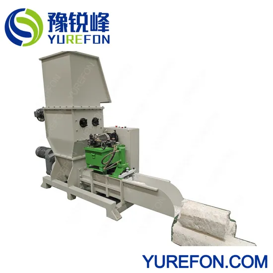 EPS EPP EPE XPS PUR EVA Foam Shred Recycling Machine 