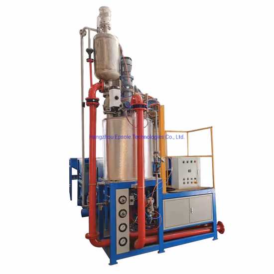 EPS Pre Expander Polystyrene Raw Material Beads Foaming Machine EPP Batch Pre