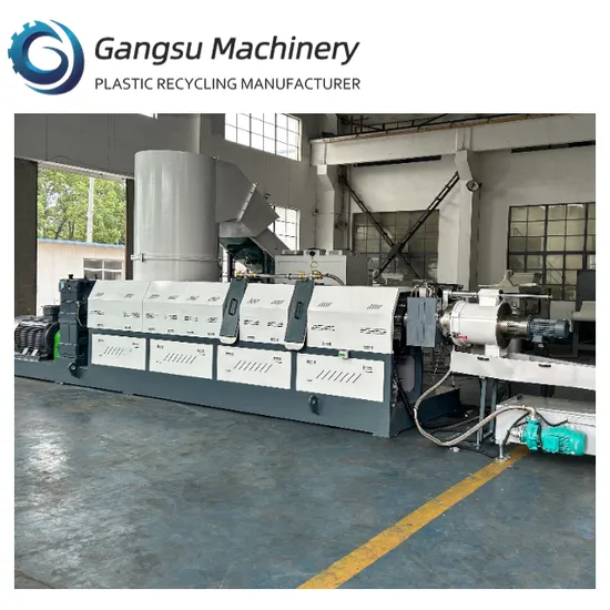PE PP HDPE LDPE LLDPE BOPP PS ABS Pet PVC EPS EPE EPP PC Film/Non Woven/Woven Bag/Fiber/Plastic Recycling Granulator/Granulating/Granulation/Line/Plant/Machine 