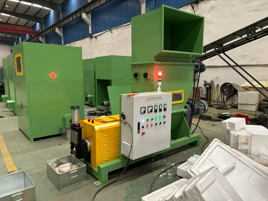Foaming Plastic Recycling Melting Machinery for EPS XPS EPP Material 