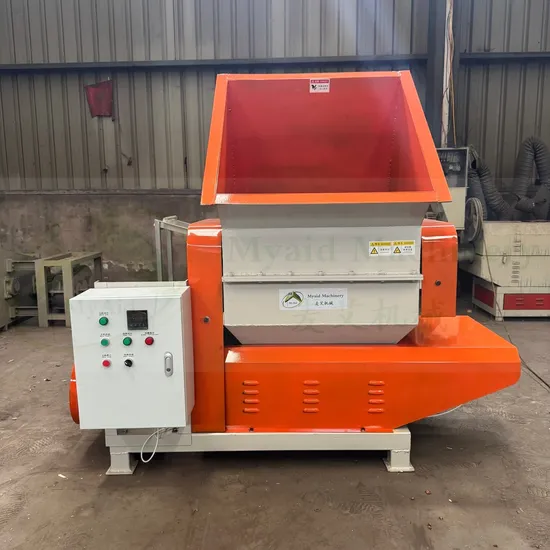 EPS Foam Hotmelt Machine with Big Hopper for Recycling Chunks Waste 