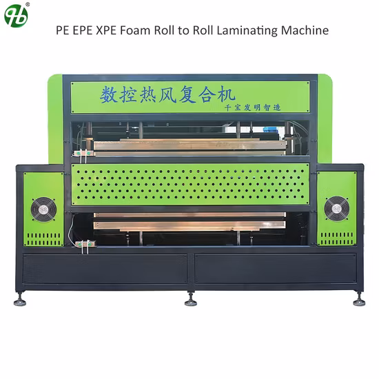 Polyethylene Foam Sheet Laminator Machine Automatic Thermal Thickening Machine
