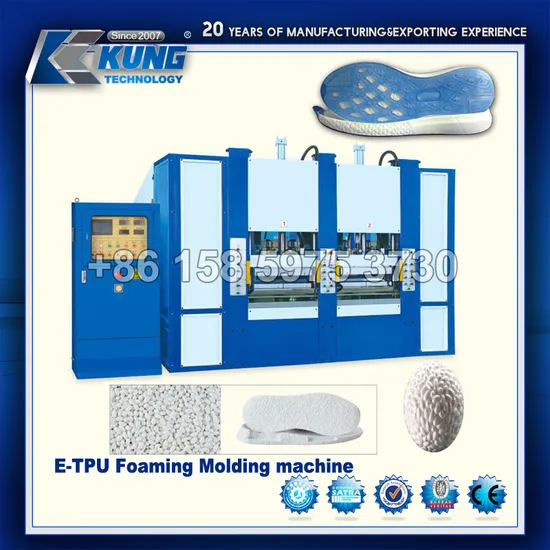 4 Station Etpu Foam Sports Shoe Soles Making Machine 