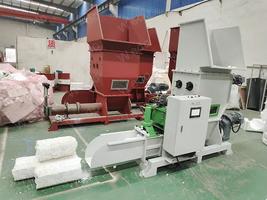 Recycling Foam Plastic Board EPE EPS EPP XPS Pur EVA Melting Machine